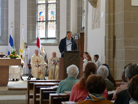 Feierlicher Gründungsgottesdienst der Pfarrei St. Heimerad (Foto: Karl-Franz Thiede)